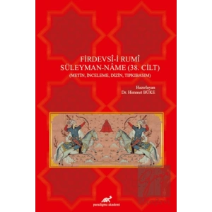 Firdevsi-i Rumi Süleyman-Name (38. Cilt) 2 Cilt Takım