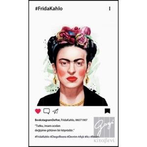 Frida Kahlo Bookstagram Defter