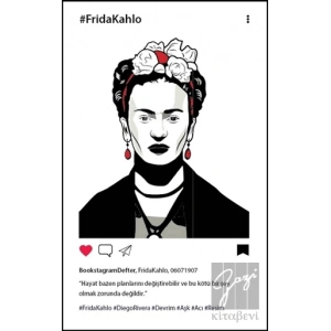Frida Kahlo Grafiti 2 Bookstagram Defter