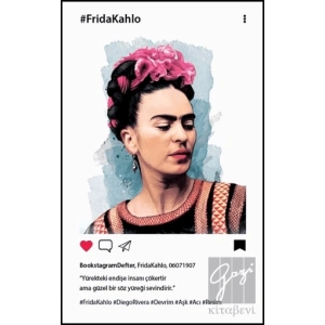 Frida Kahlo Profil Bookstagram Defter