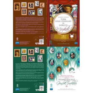 Geçmişten Günümüze Türk Halk Ozanları ve Şairleri Müzikali Piyano Eşlikli Gençlik Şarkıları - I-II (CD İlaveli)