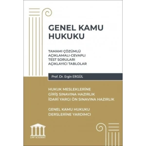 Genel Kamu Hukuku - Hukuk Mesleklerine Giriş Sınavlarına Hazırlık