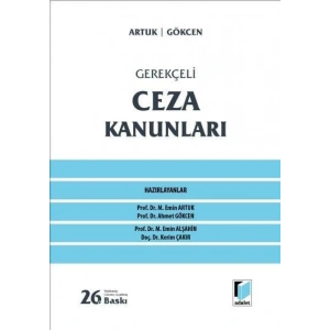 Gerekçeli Ceza Kanunları
