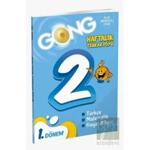 GONG 2. Sınıf 1. Dönem Haftalık Tekrar Föyü
