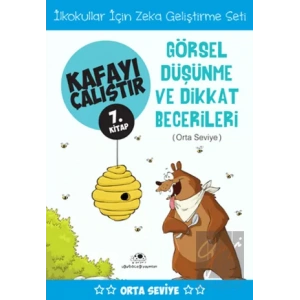 Kafayı Çalıştır 7 - Görsel Düşünme ve Dikkat Becerileri (Orta Seviye)