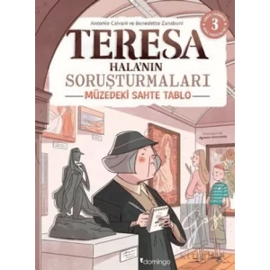 Görsel, Mantıksal ve Bilişsel Beceri Etkinlikleri (7-9 Yaş) - Teresa Halanın Soruşturmaları 3 (Çıkartmalı)