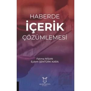 Haberde İçerik Çözümlemesi