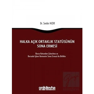 Halka Açık Ortaklık Statüsünün Sona Ermesi