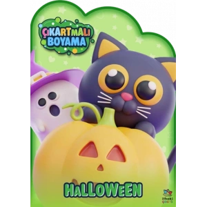 Halloween Zamanı – Çıkartmalı Boyama Kitabı