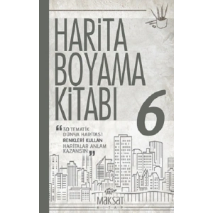 Harita Boyama Kitabı - Dünya 6