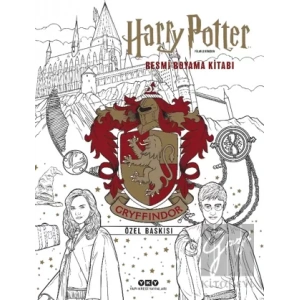 Harry Potter Filmlerinden Resmi Boyama Kitabı - Gryffindor Özel Baskısı