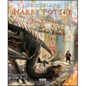 Harry Potter ve Ateş Kadehi -4 (Ciltli , Resimli Özel Baskı)