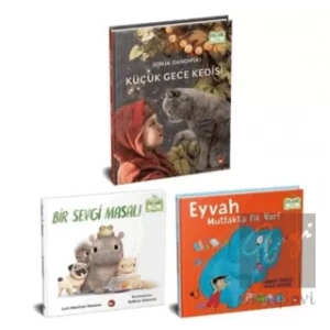 Hayvanları Seviyorum Seti - Organik Kitap (3 Kitap Takım)