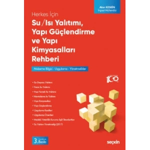 Herkes İçinSu / Isı Yalıtımı – Yapı Güçlendirme ve <br />Yapı Kimyasalları Rehberi Malzeme Bilgisi – Uygulama – Yönetmelikler