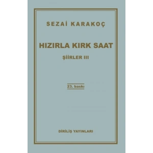 Hızırla Kırk Saat Şiirler III
