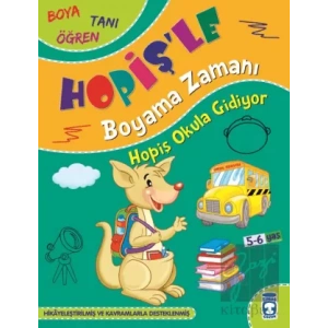 Hopiş Okula Gidiyor - Hopişle Boyama Zamanı