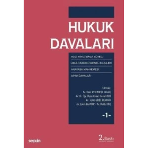 Hukuk Davaları – Cilt:1 Adli Yargı – Usul Hukuku – Anayasa Mahkemesi – AİHM Davaları