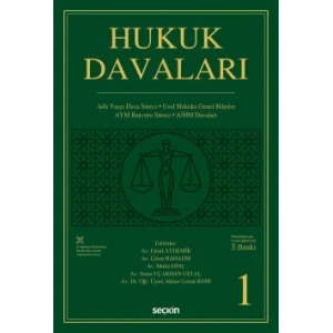 Hukuk Davaları – Cilt:1 Adli Yargı – Usul Hukuku – Anayasa Mahkemesi – AİHM Davaları