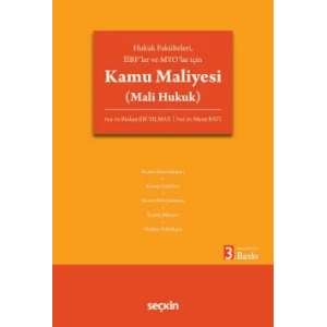 Hukuk Fakülteleri, İİBF'ler ve MYO'lar içinKamu Maliyesi (Mali Hukuk)