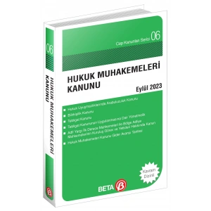 Hukuk Muhakemeleri Kanunu Cep Serisi Eylül 2023