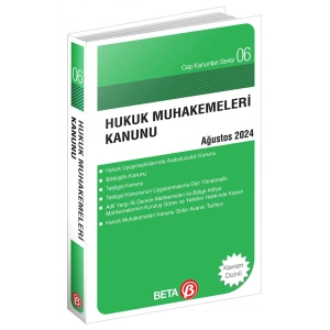 Hukuk Muhakemeleri Kanunu Cep Serisi Eylül 2024