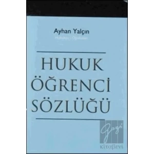 Hukuk Öğrenci Sözlüğü