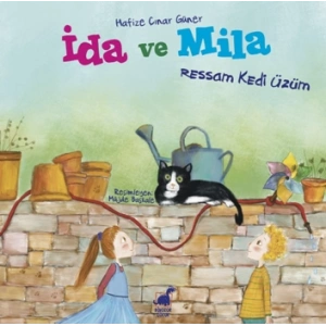 İda ve Mila Ressam Kedi Üzüm