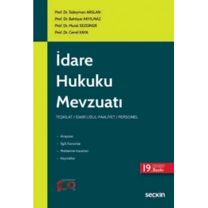İdare Hukuku Mevzuatı