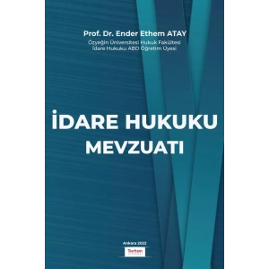 İDARE HUKUKU MEVZUATI