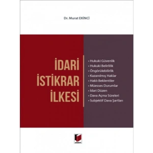 İdari İstikrar İlkesi - Murat Ekinci