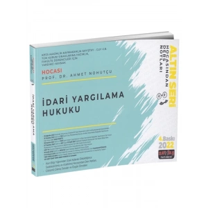 İdari Yargılama Hukuku Hocasından Ders Notları - 2022