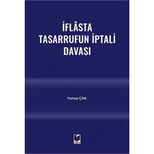 İflasta Tasarrufun İptali Davası