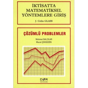 İKTİSATTA MAT.YÖNTEM.GİRİŞ ÇÖZ. PROBLEMLER -Der