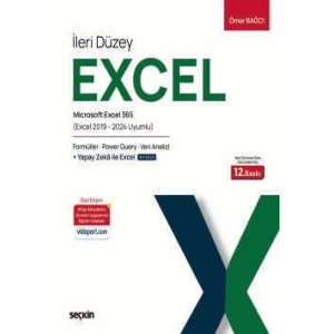 İleri Düzey Excel Microsoft Excel 365 – İleri Düzey Excel · Formüller · Power Query Yapay Zekâ · Veri Analizi