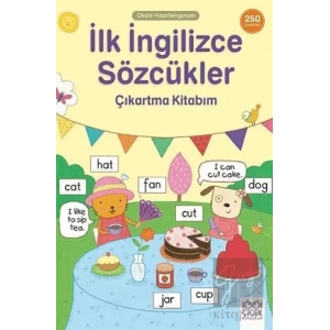 İlk İngilizce Sözcükler Çıkartma Kitabım - Okula Hazırlanıyorum
