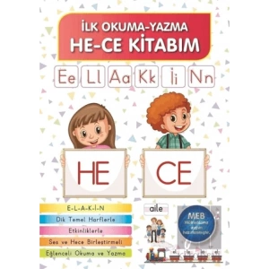 İlk Okuma - Yazma He-ce Kitabım