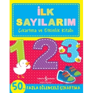 İlk Sayılarım Çıkartma Ve Etkinlik Kitabı