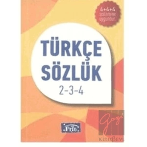 İlköğretim Türkçe Sözlük 2-3-4