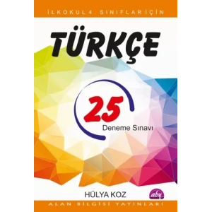 İlkokul 4. Sınıflar İçin 25 Türkçe Deneme Sınavı