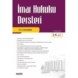 İmar Hukuku Dersleri