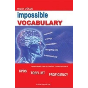 İMPOSSİBLE VOCABULARY KPDS TOEFL-PALME Y.