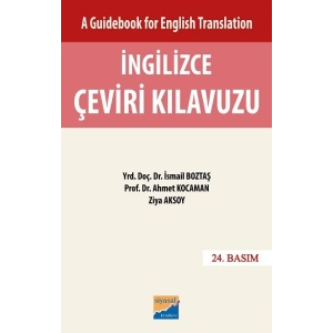 İngilizce Çeviri Kılavuzu - Cevap Anahtarı (A Guidebook For English Translation)