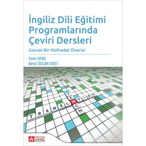 İngilizce Dili Eğitimi Programlarında Çeviri Dersleri