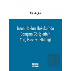 İnsan Hakları Hukukunda Danışma Görüşlerinin Yeri, İşlevi ve Etkililiği