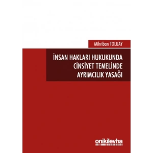 İnsan Hakları Hukukunda Cinsiyet Temelinde Ayrımcılık Yasağı
