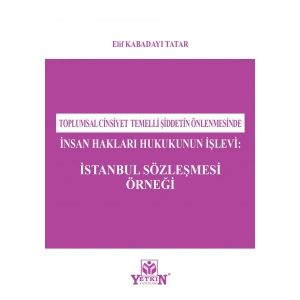 İnsan Hakları Hukukunun İşlevi: İstanbul Sözleşmesi Örneği