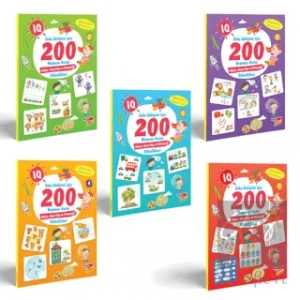 IQ Zeka Gelişimi için 200 Heyecan Verici 5li Etkinlik Seti