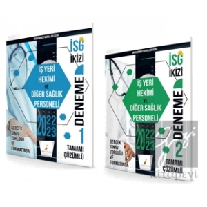İSG İkizi İş Yeri Hekimi ve Diğer Sağlık Personeli 2 Özgün Deneme Sınavı