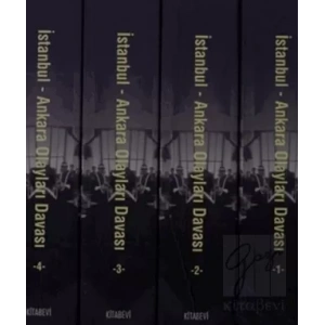 İstanbul - Ankara Olayları Davası (4 Kitap Takım)