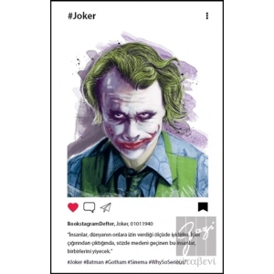Joker Bookstagram Defter